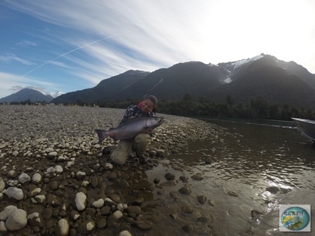 Fotos da pesca esportiva em Chaiten no Chile